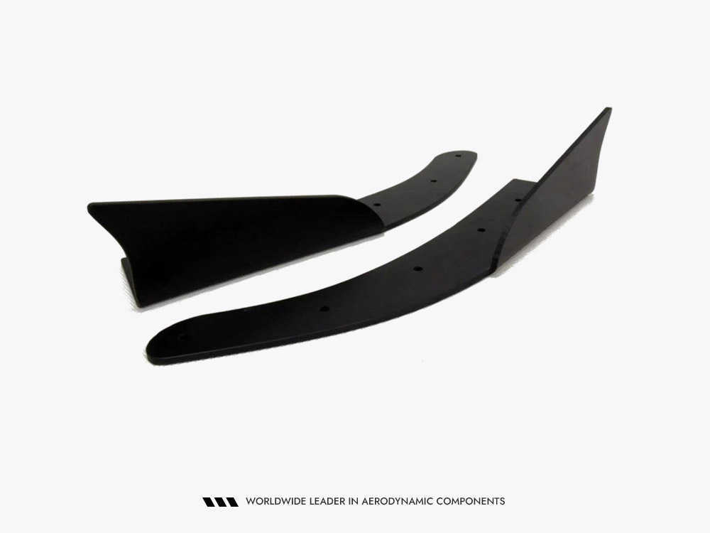 Universal Front Bumper LIP Add-on Winglets - 3 