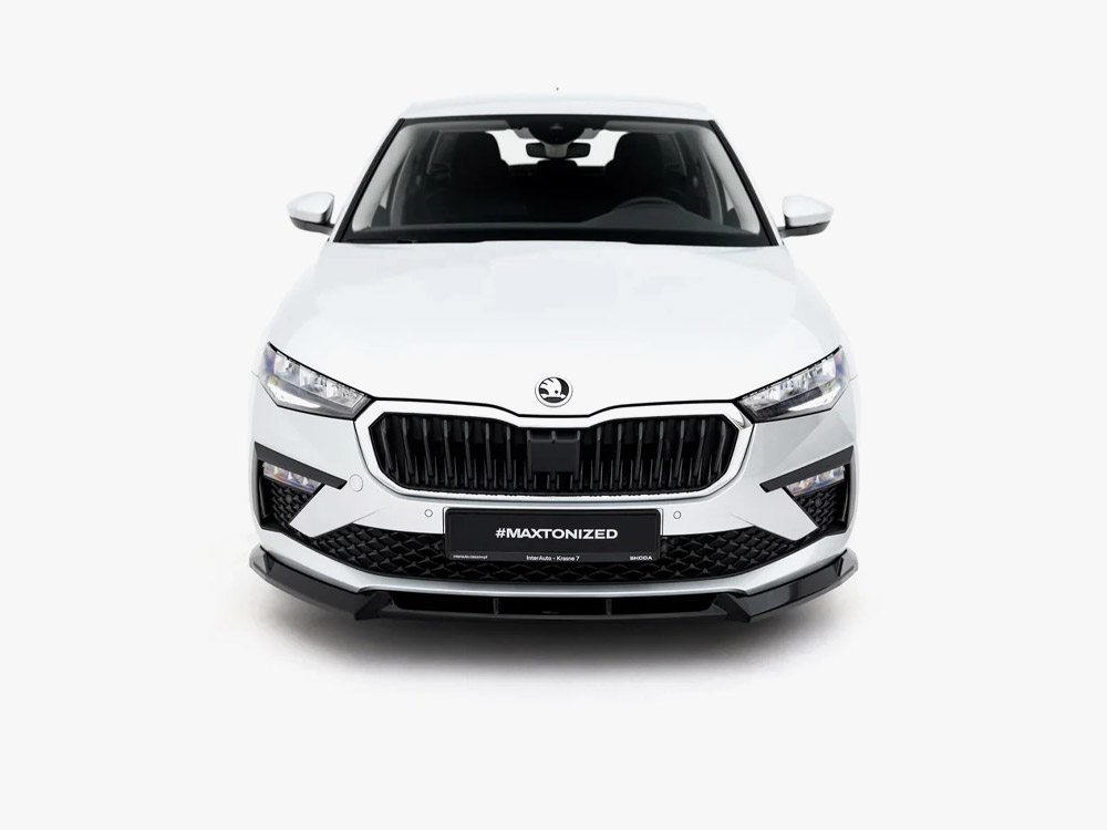Front Splitter compatible with Skoda Scala Mk1 Facelift - 4 
