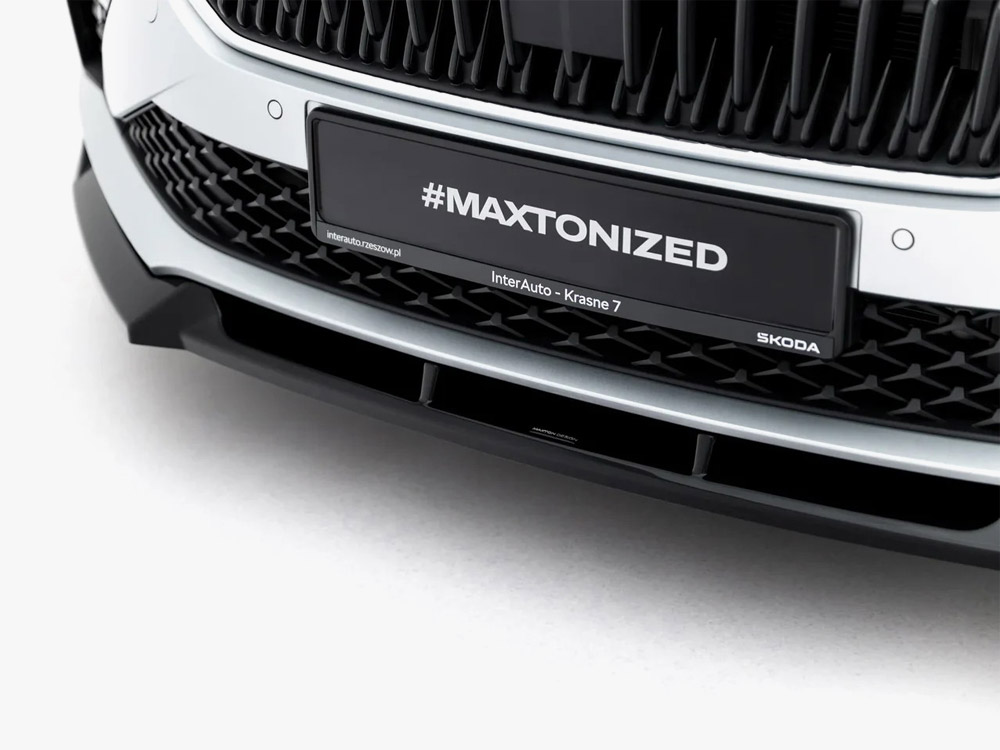 Front Splitter compatible with Skoda Scala Mk1 Facelift - 5 