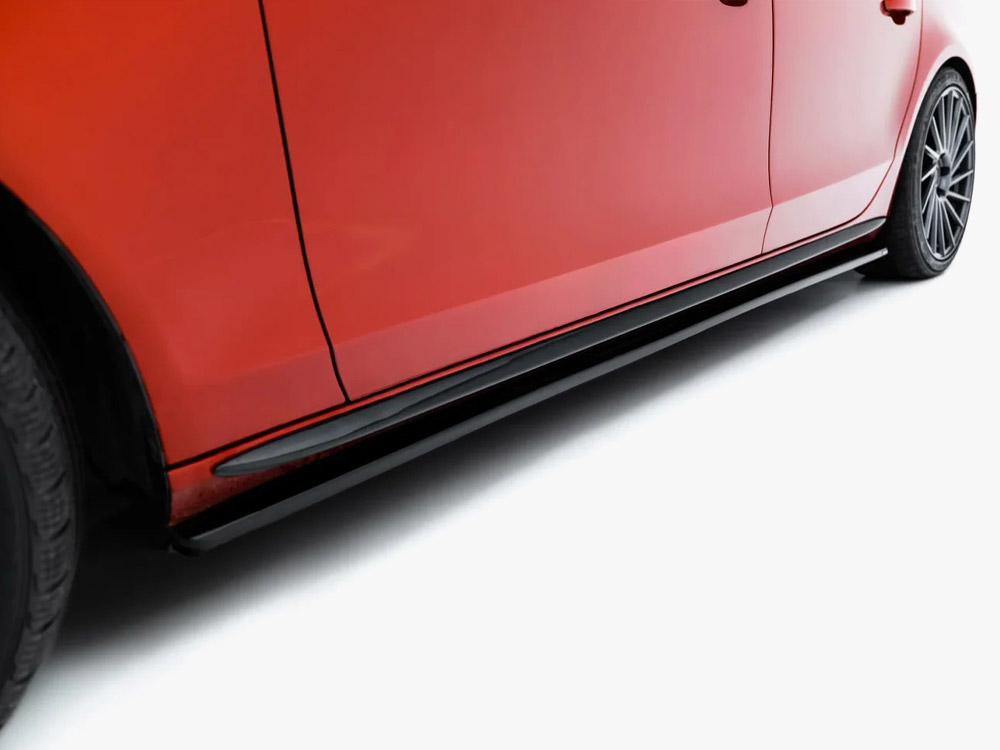 Side Skirts Diffusers V.2 Audi A4 / A4 S-Line / S4 B8  - 5 