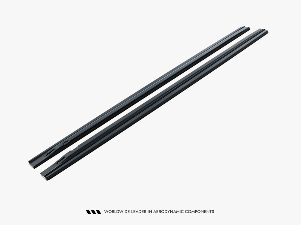 Side Skirts Diffusers V.2 Audi A4 / A4 S-Line / S4 B8  - 6 