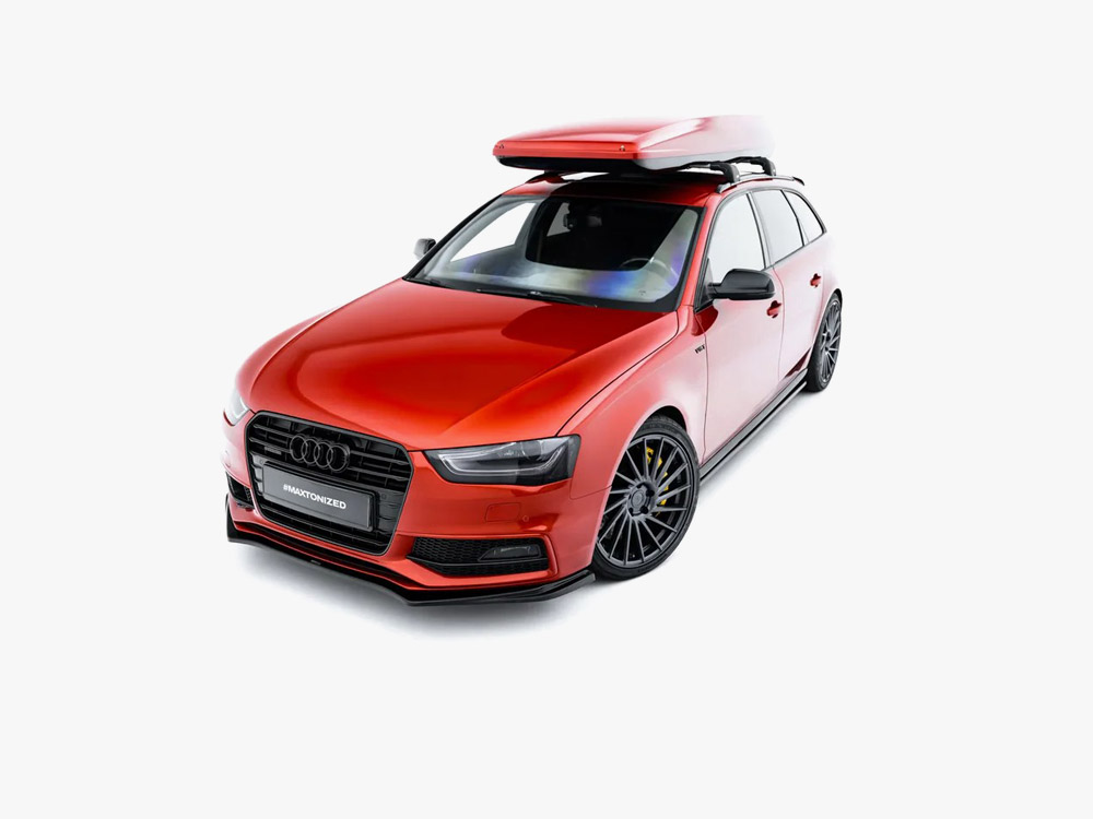 Front Splitter V.4 Audi A4 S-Line / S4 B8 Facelift - 3 