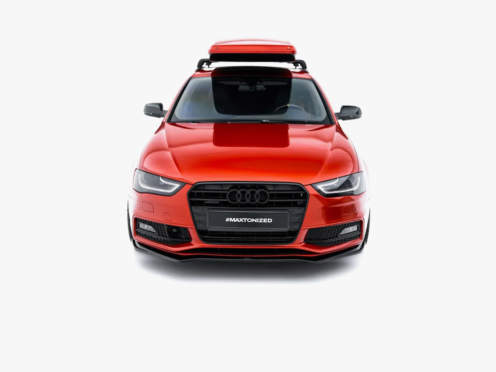 Front Splitter V.4 Audi A4 S-Line / S4 B8 Facelift - 4 