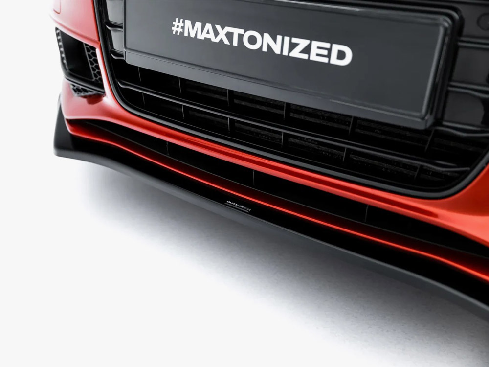 Front Splitter V.4 Audi A4 S-Line / S4 B8 Facelift - 5 
