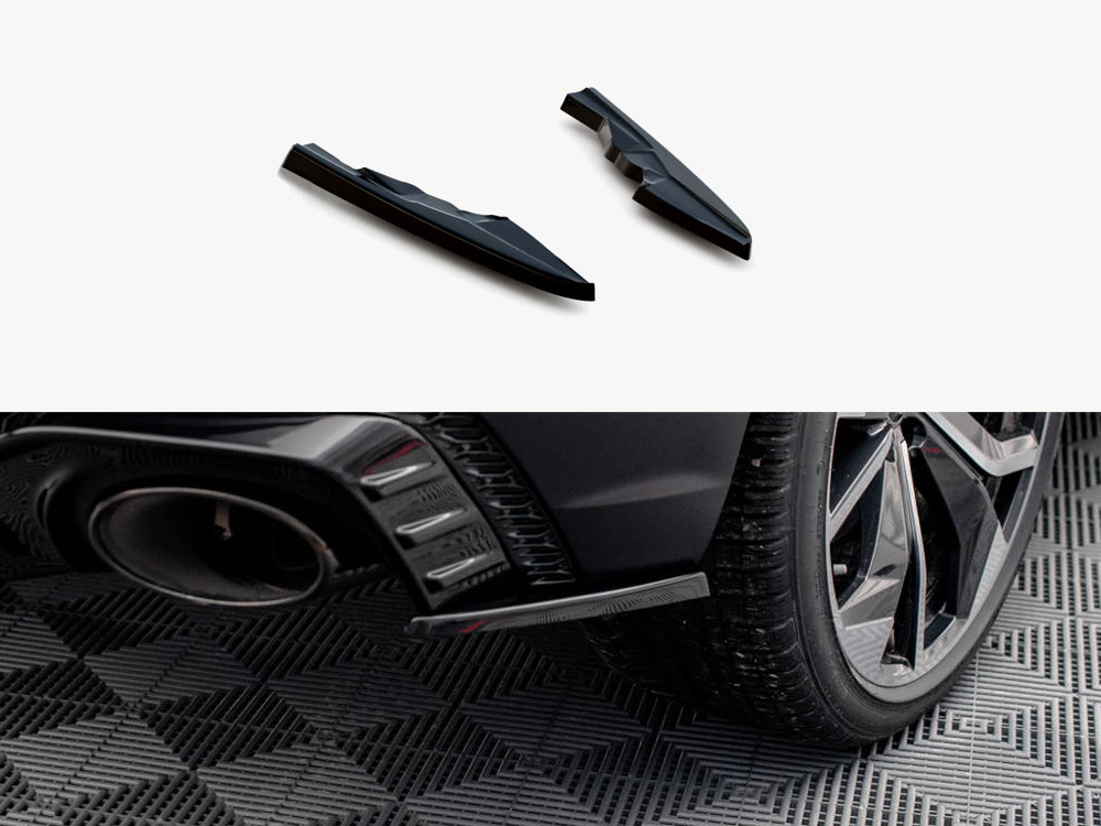 Rear Side Splitters V.2 Audi RSQ8 Mk1 - 1 