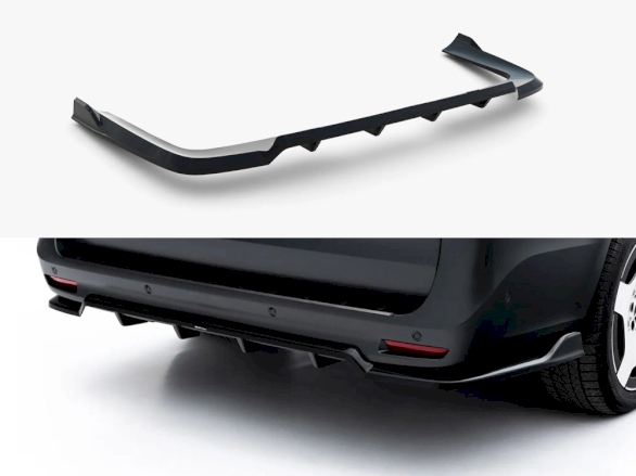 Rear Splitter (Vertical Bars) Mercedes-Benz V AMG-Line W447 Facelift 2
