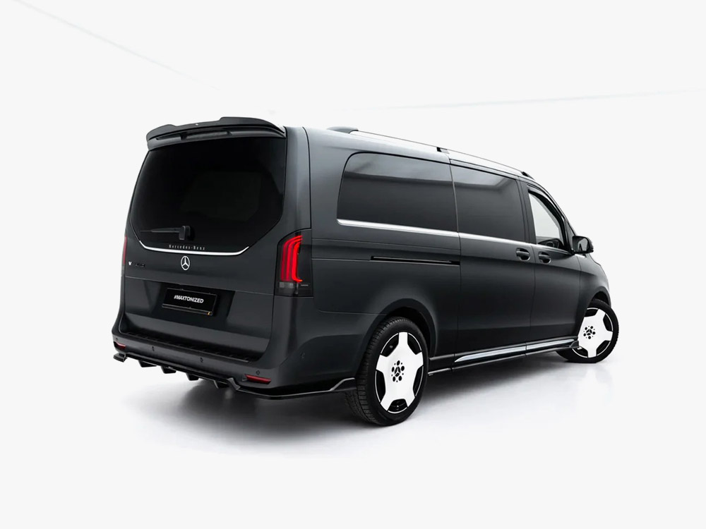 Rear Splitter (Vertical Bars) Mercedes-Benz V AMG-Line W447 Facelift 2 - 3 