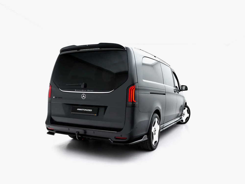 Rear Splitter (Vertical Bars) Mercedes-Benz V AMG-Line W447 Facelift 2 - 2 