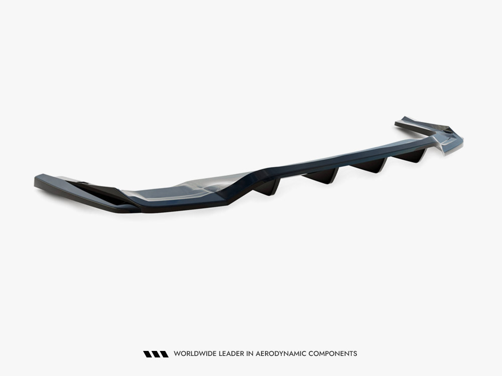 Rear Splitter (Vertical Bars) compatible with Mercedes-AMG GLE 43 Coupe C292 - 6 