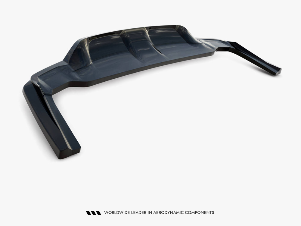 Rear Splitter (Vertical Bars) compatible with Mercedes-AMG GLE 43 Coupe C292 - 7 