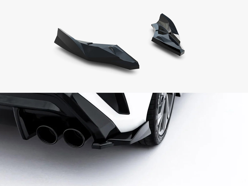 Rear Side Splitters V.4 Audi S3 Sportback Facelift - 1 