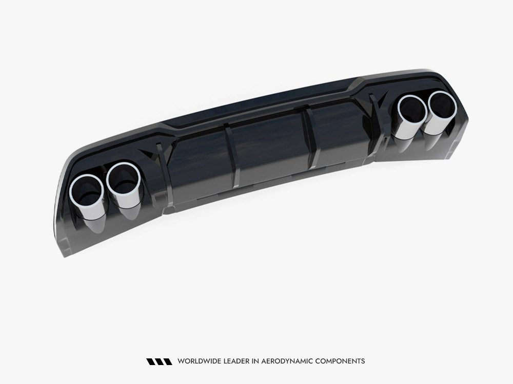 Rear Valance V.3 + Exhaust Ends Imitation Cupra Formentor Mk1 - 9 