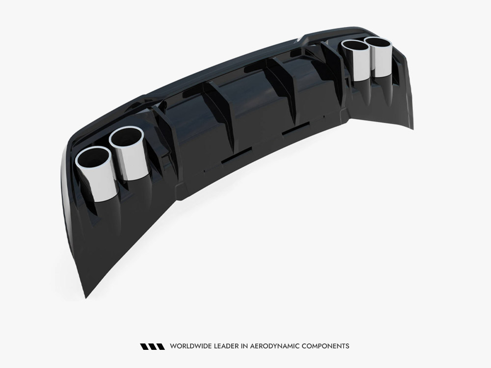 Rear Valance V.3 + Exhaust Ends Imitation Cupra Formentor Mk1 - 10 