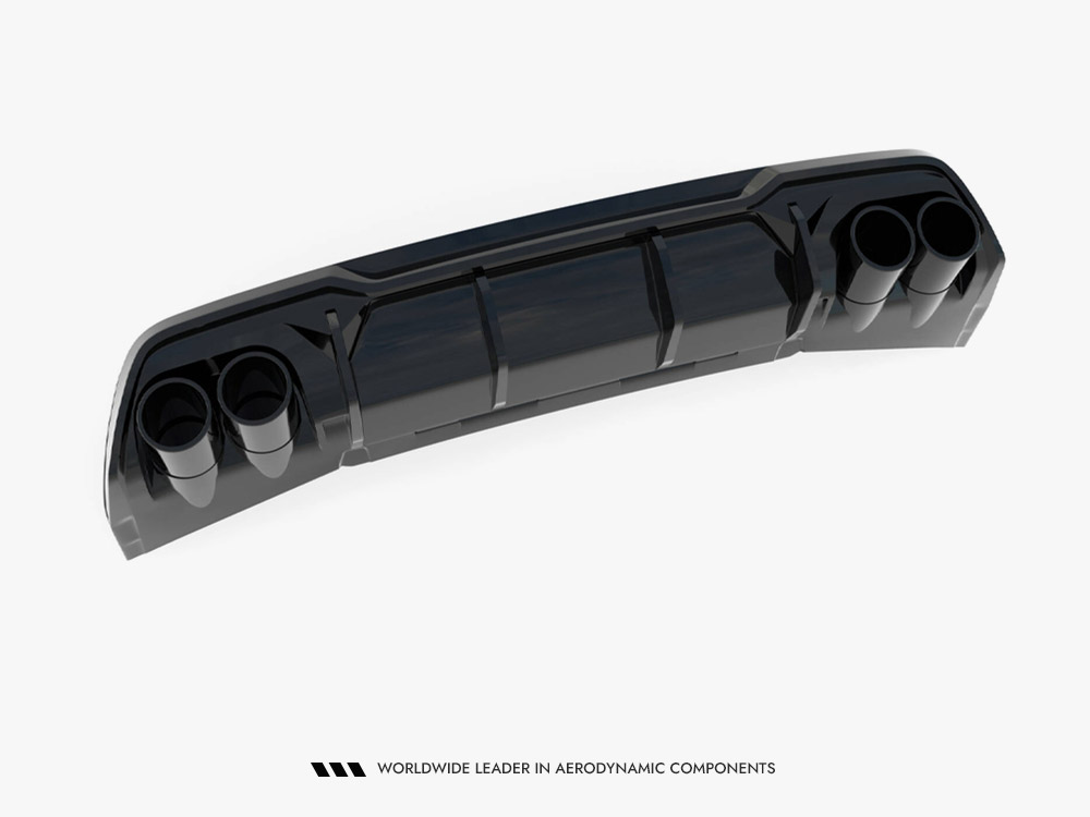 Rear Valance V.3 + Exhaust Ends Imitation Cupra Formentor Mk1 - 11 