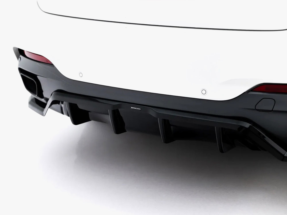 Rear Splitter (Vertical Bars) BMW X6 M-Pack F16 - 5 