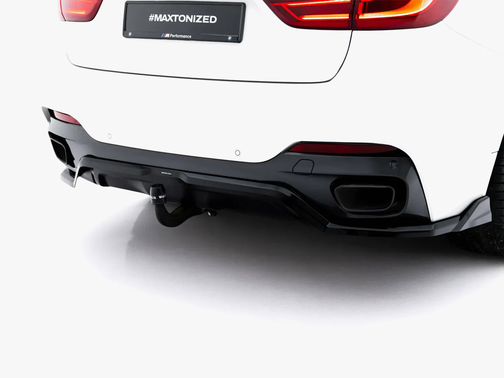 Rear Splitter (Vertical Bars) BMW X6 M-Pack F16 - 7 