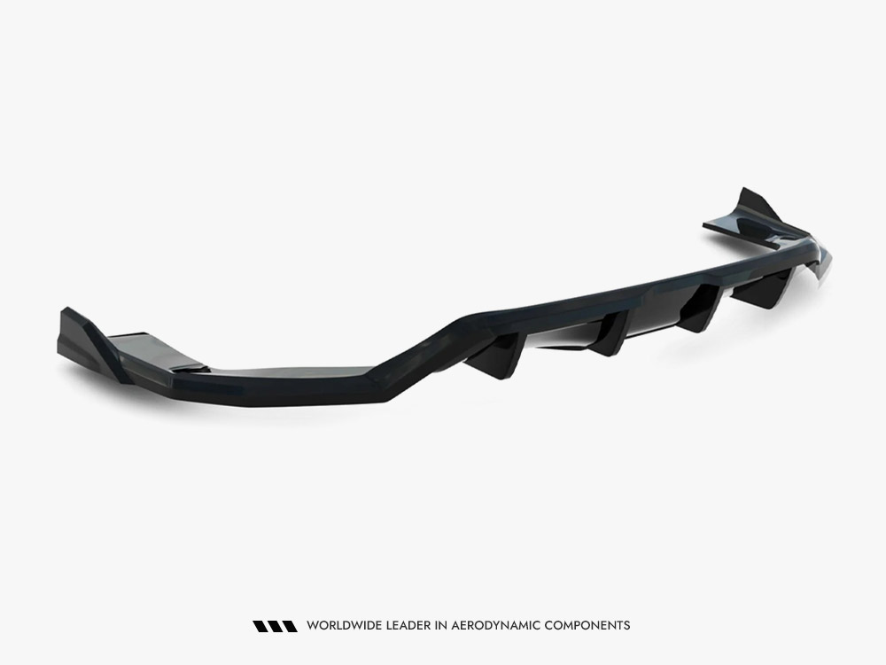 Rear Splitter (Vertical Bars) BMW X6 M-Pack F16 - 9 