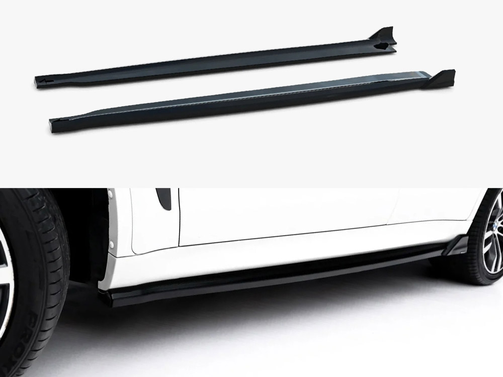 Side Skirt Diffusers V.2 BMW X6 M-Pack F16 - 1 