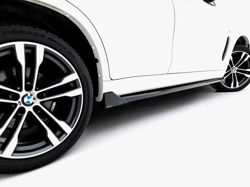 Side Skirt Diffusers V.2 BMW X6 M-Pack F16 - 4 