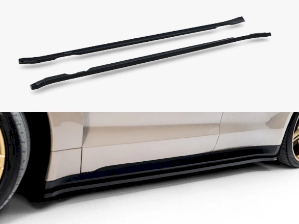 Side Skirt Diffusers Porsche Taycan / Taycan 4 / Taycan 4S / Taycan GTS Mk1