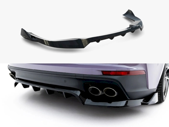Rear Splitter (Vertical Bars) Porsche Panamera 4 / 4S E-Hybrid / 4 E-Hybrid 972