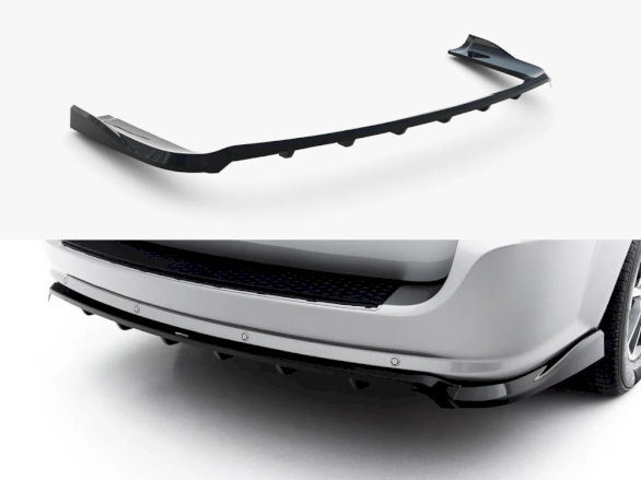 Rear Splitter (Vertical Bars) Dodge Grand Caravan Mk5 Facelift