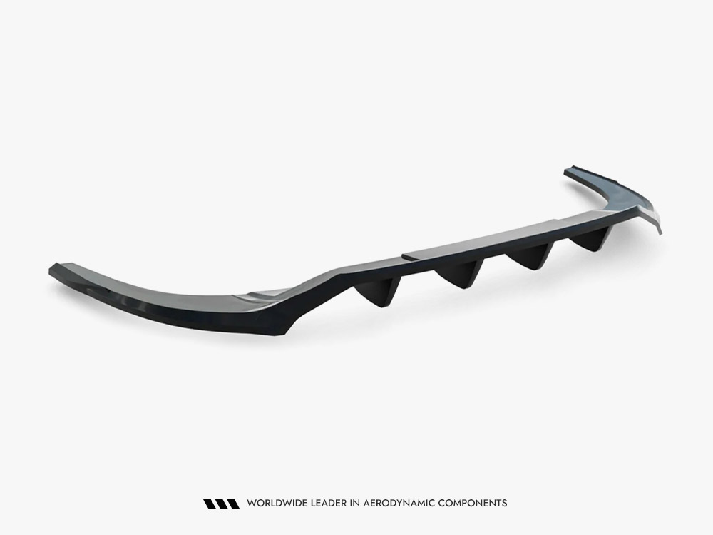 Rear Splitter (Vertical Bars) Audi A3 Sedan 8Y Facelift - 7 
