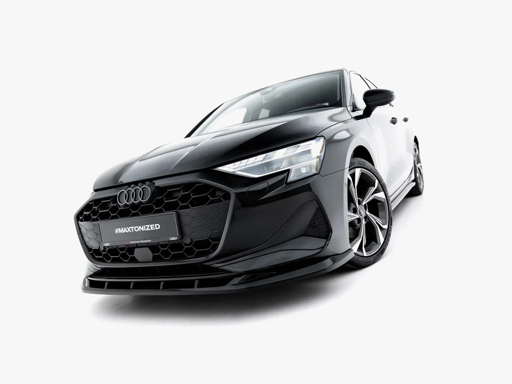 Front Splitter V.2 Audi A3 Sedan 8Y Facelift - 3 