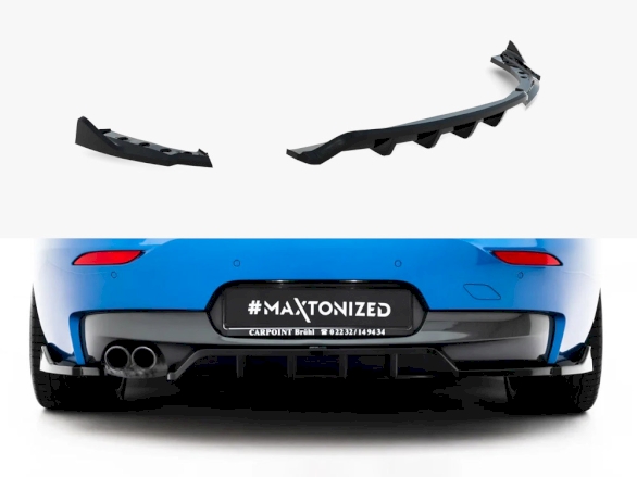 Rear Splitter (Vertical Bars) V.2 BMW Z4 M-Pack E89 Facelift
