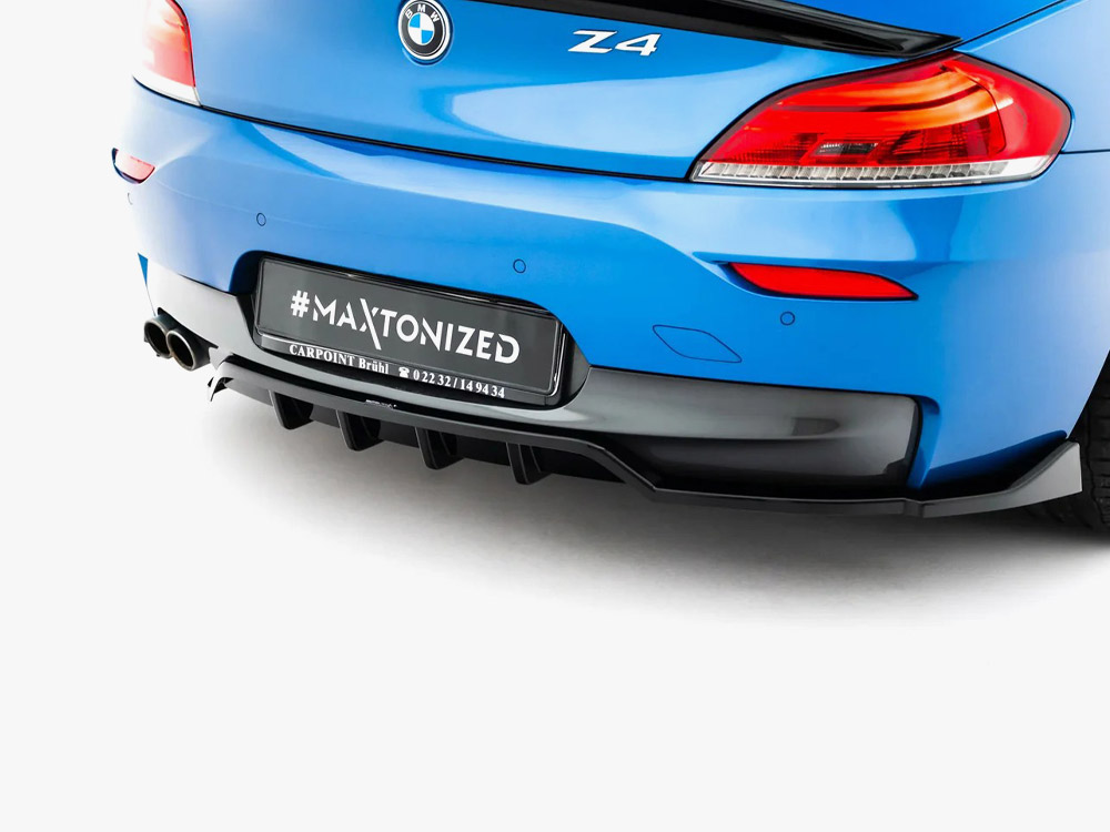 Rear Splitter (Vertical Bars) V.2 BMW Z4 M-Pack E89 Facelift - 5 