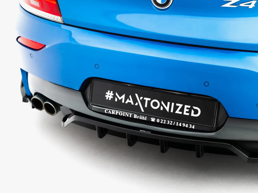 Rear Splitter (Vertical Bars) V.2 BMW Z4 M-Pack E89 Facelift - 6 