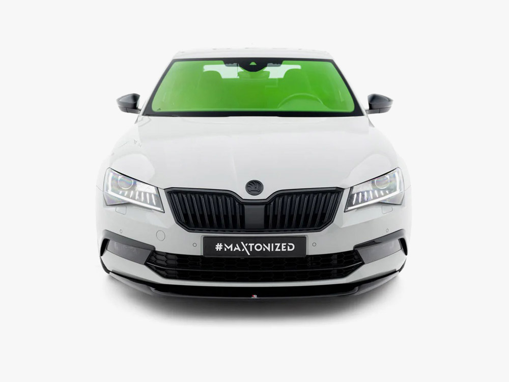 Front Splitter V.1 Skoda Superb Liftback / Estate Mk3 - 3 