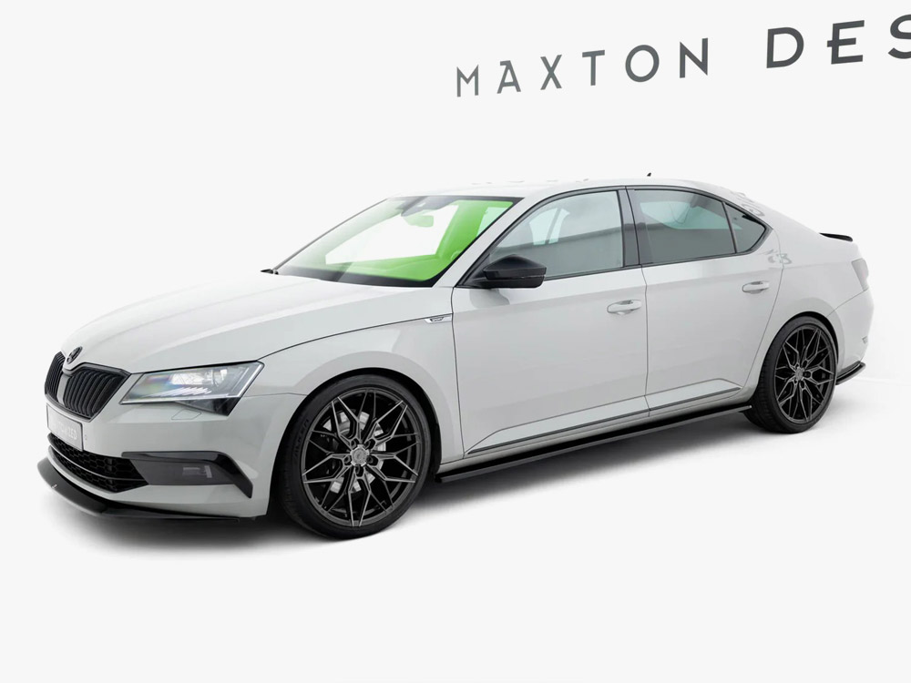 Side Skirt Diffusers Skoda Superb Liftback / Estate Mk3 - 2 