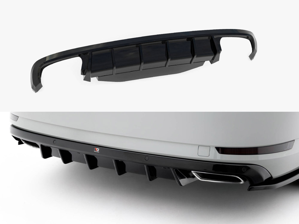 Rear Valance V.2 compatible with Skoda Superb Liftback / Combi Mk3 - 1 