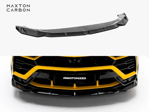Prepreg Carbon Fiber Front Splitter Lamborghini Urus Mk1