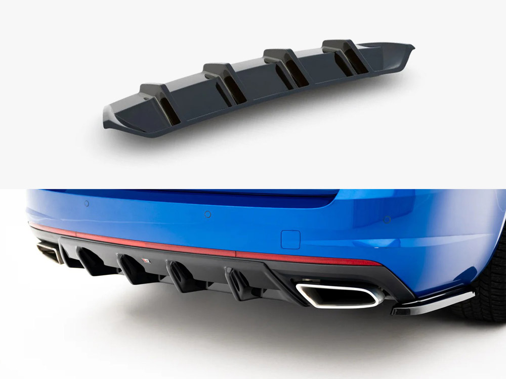 Rear Valance V.1 Skoda Octavia RS Hatchback / Estate Mk3 / Mk3 Facelift - 1 