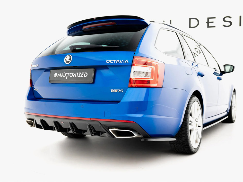 Rear Valance V.1 Skoda Octavia RS Hatchback / Estate Mk3 / Mk3 Facelift - 2 