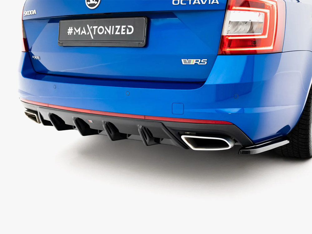 Rear Valance V.1 Skoda Octavia RS Hatchback / Estate Mk3 / Mk3 Facelift - 3 