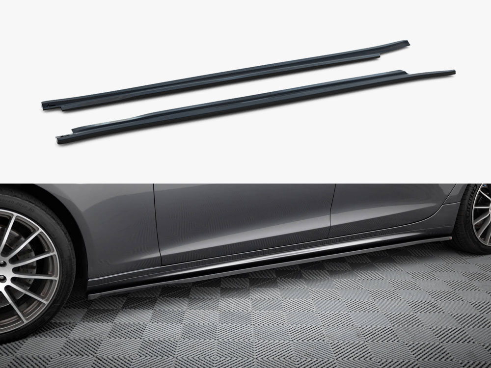 Side Skirts Diffusers Maserati Quattroporte Mk6 - 1 