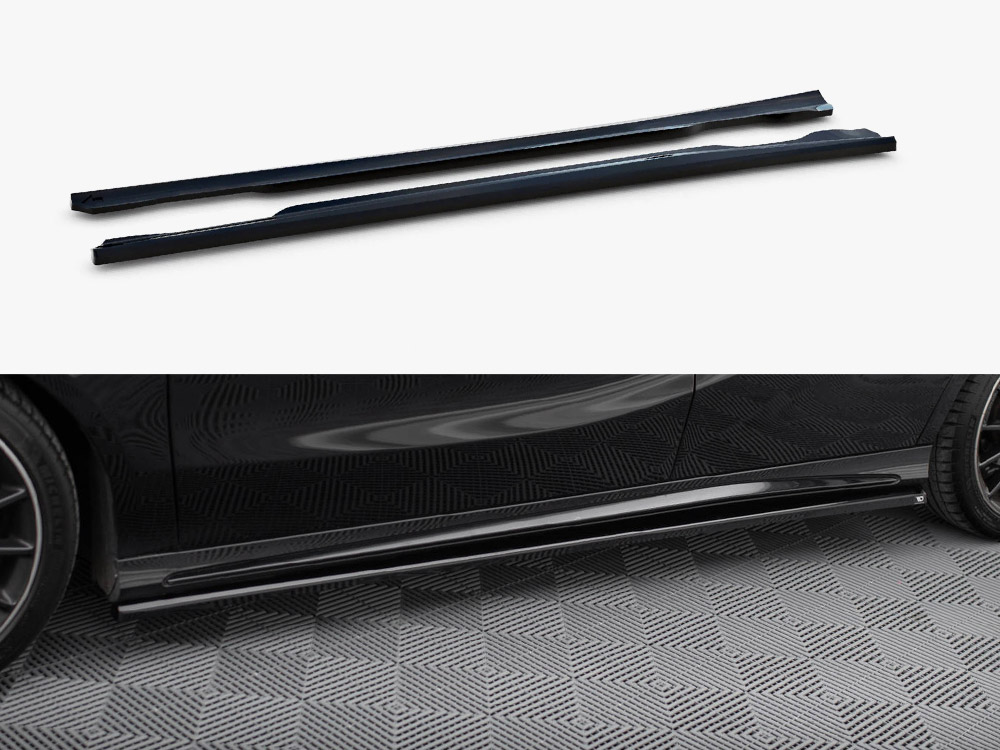 Side Skirts Diffusers Mercedes-Benz A AMG-Line W176 Facelift - 1 