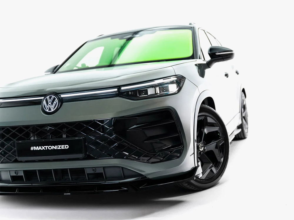 Front Splitter V.2 Volkswagen Tayron R-Line Mk1 - 6 