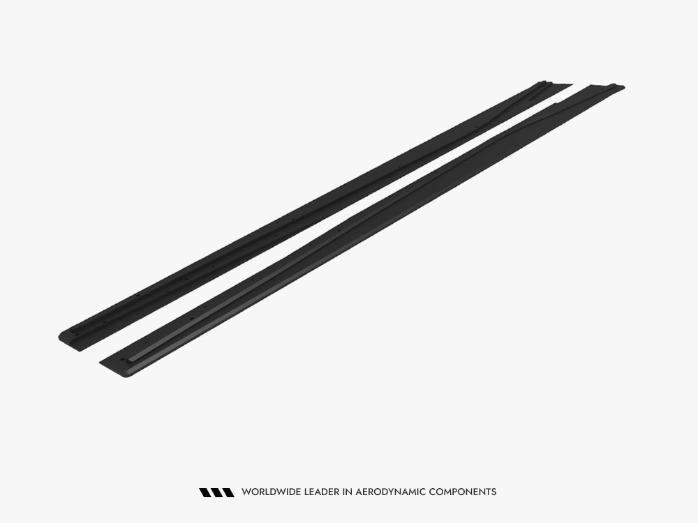 Street PRO Side Skirts Diffusers compatible with Mercedes-Benz A AMG Line W176 Facelift - 5 