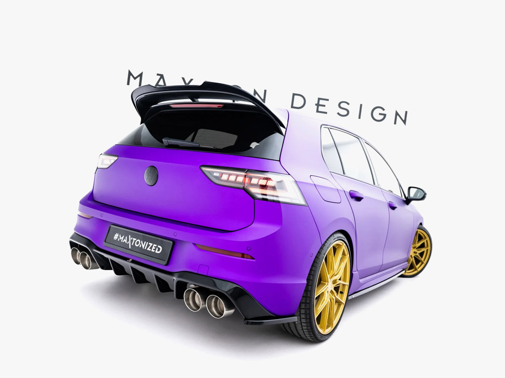 Rear Side Splitters V.3 Volkswagen Golf R Hatchback Mk8 Facelift - 2 