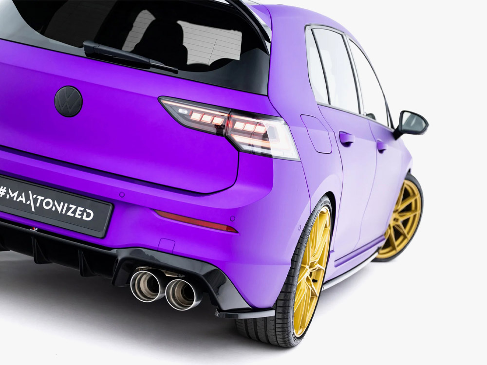 Rear Side Splitters V.3 Volkswagen Golf R Hatchback Mk8 Facelift - 3 