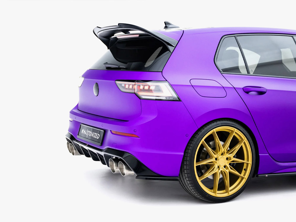 Rear Side Splitters V.3 Volkswagen Golf R Hatchback Mk8 Facelift - 4 