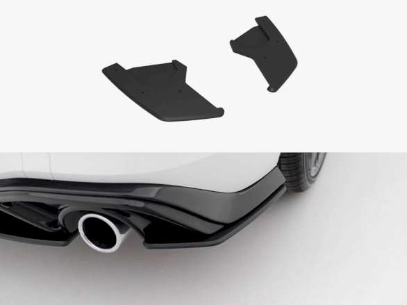 Street Pro Rear Side Splitters V.1 Volkswagen Golf GTI Mk8