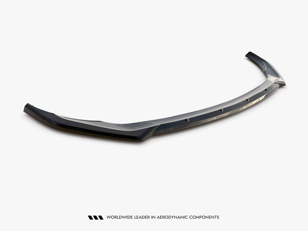 Front Splitter V.2 compatible with Mercedes-AMG C43 Coupe / Sedan / Estate C205 / W205 / S205 Facelift - 5 