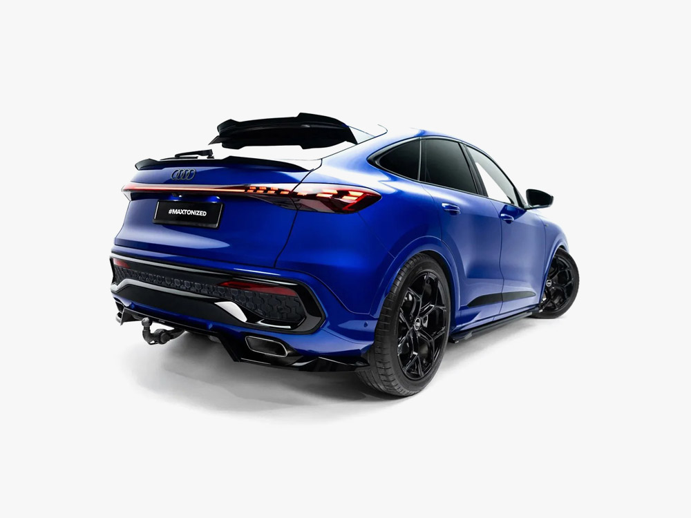 Rear Splitter (Vertical Bars) Audi Q5 S-Line Sportback / SUV Mk3 - 3 