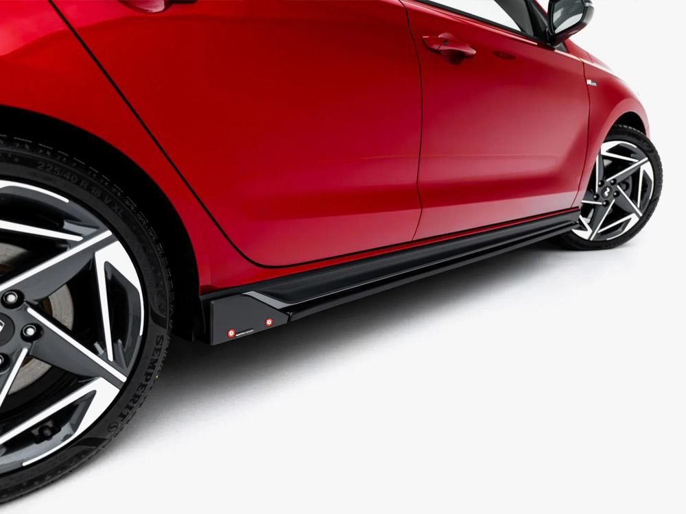 Side Skirt Diffusers V.3 + Flaps Hyundai I30 N / N-Line Wagon Mk3 Facelift - 5 