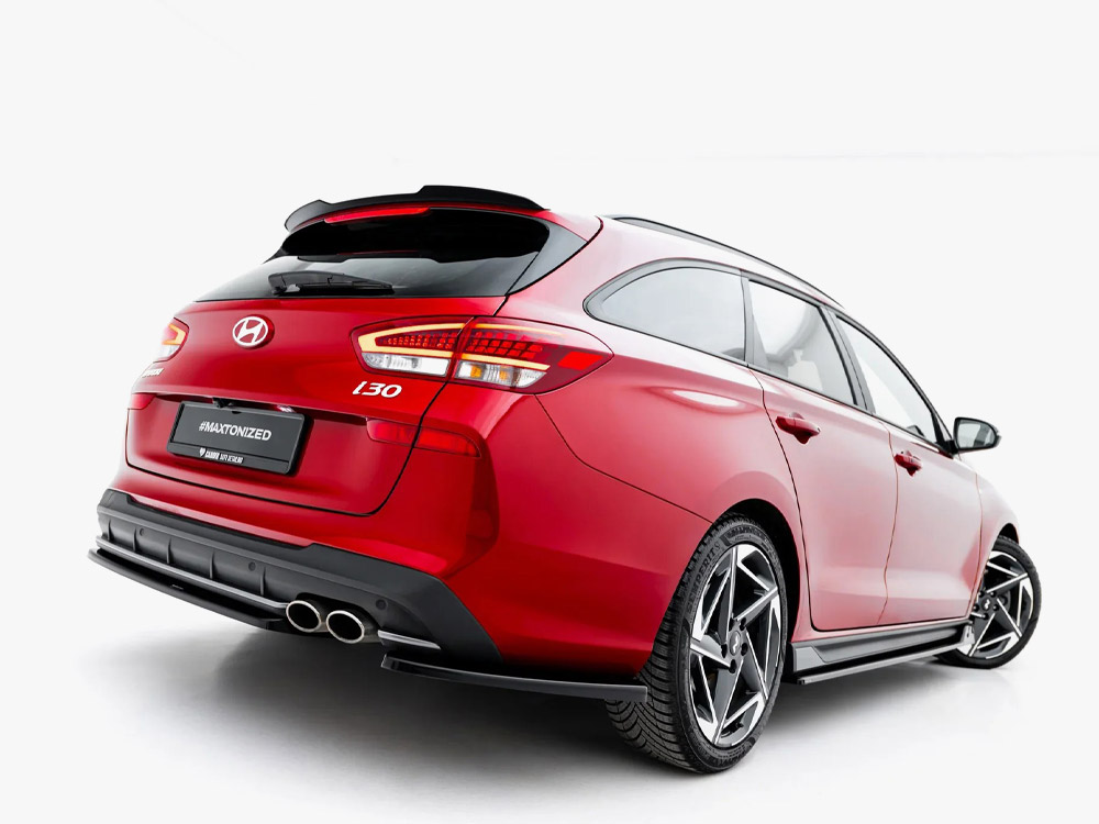 Rear Side Splitters V.1 Hyundai I30 N-Line Wagon Mk3 Facelift - 2 